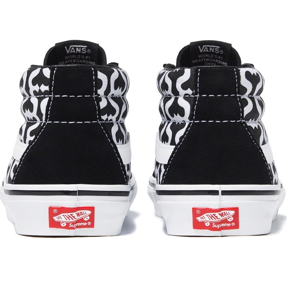 Supreme®/Vans® Monogram S Logo Skate Grosso Mid - Picture 3 of 3
